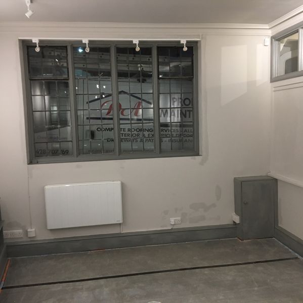 Commercial Shop installation